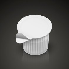 close-up look at coffee creamer N2