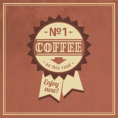 Vintage Coffee Label N23