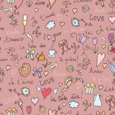 Love seamless background N2