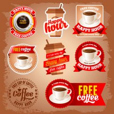 Free coffee labels