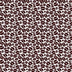 coffee background vector concept pattern seamless