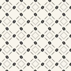 Seamless background coffee theme