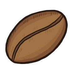 brown coffee bean