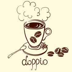 cup of coffee doppio N2