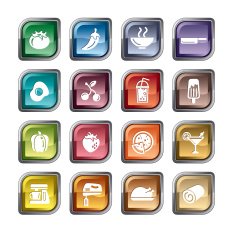 Food And Drinks Icons N4