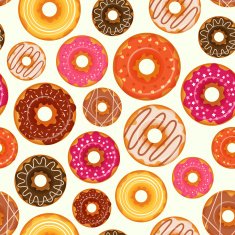 Donut seamless pattern N2