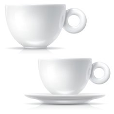 White Coffee Cup N2