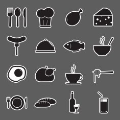 Food Icons set N7