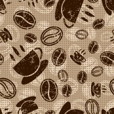 seamless coffee pattern N16