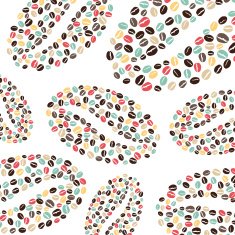 vector coffee background N6