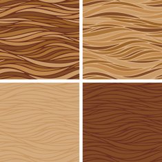 Smooth Stripes Coffee Textures - Seamless