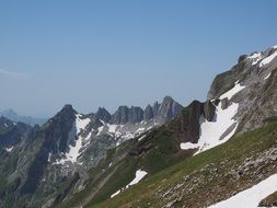 Landscape of the alpstein region
