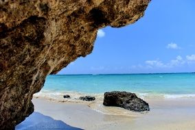 Coast of elafonisi island, greece, Crete