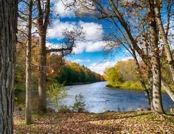 the Wisconsin river