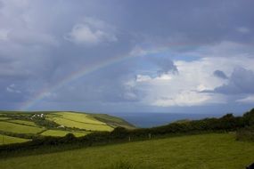 rainbow view