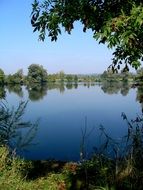 lake idyll landscape