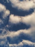 blue cloudy sky dramatic scene