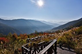 scenic views near the mountains
