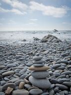 stones beach still life