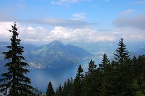 klewenalp lake