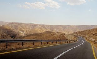 beautiful and delightful road landscape