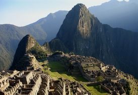 Machu Picchu in the Peru