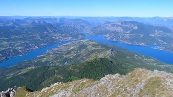 landscapes lake of serre