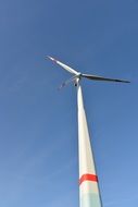 Windy energy eco sky scene