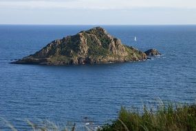 view from the coast of Cornwall