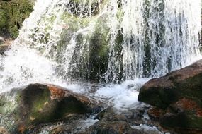 Waterfall in Bavarian Forest