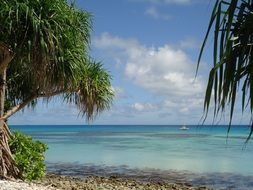 tropical beach in Tuval