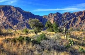 rocks and hills in Big Bend National Park, Texas
