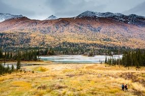 Picturesque mountains in Xinjiang, China