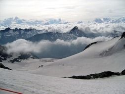 Swiss Alpine mountains
