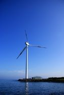 Windmill on Jeju Island