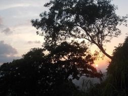 sri lanka sunset sky sun