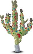 cactus colorful drawing