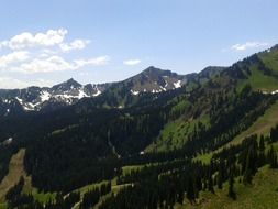 top of mount Rainier