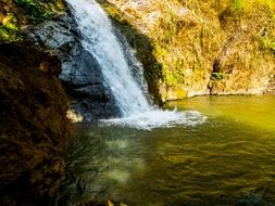 natural waterfall in North Thailand