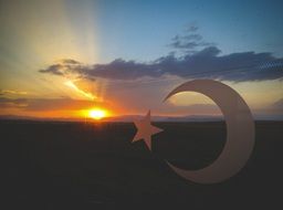 golden turkey sunset from window