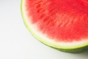 Fresh ripe sweet watermelon part