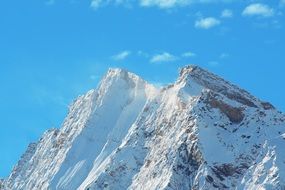 Alps with the snow