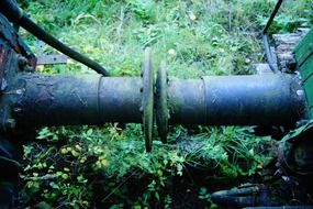 Picture of rusted railway