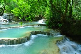 waterfall laos l