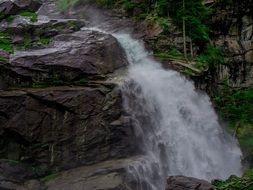 Picture of krimml waterfall