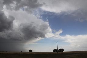 landscape of cloudly sky