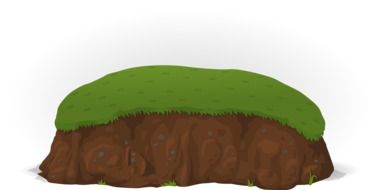 graphic drawing of a hill