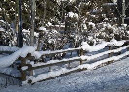 cold snowy winter season