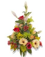 flower bouquet on a white background