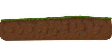 soil as a drawing